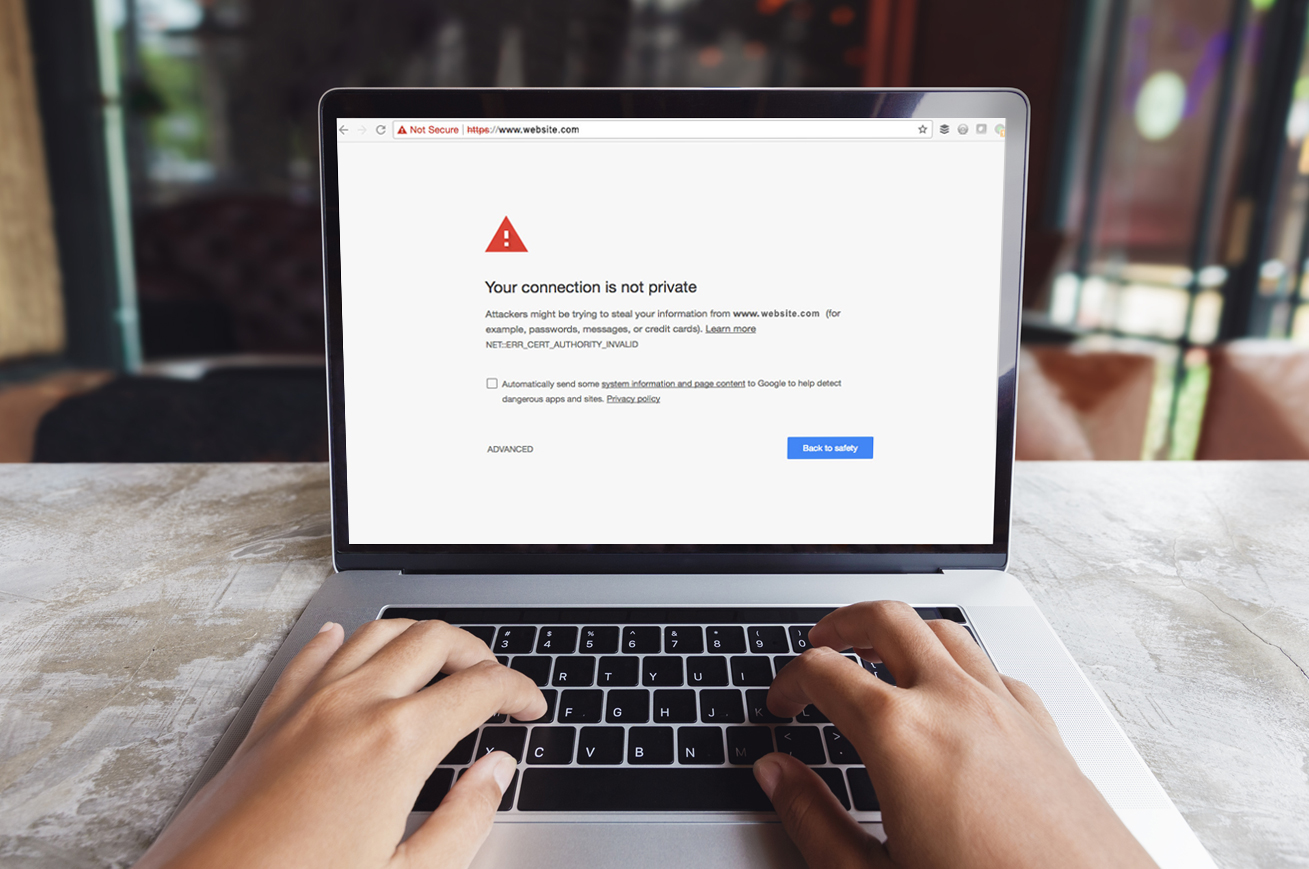 Sửa lỗi website không bảo mật