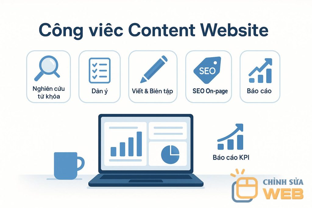 Quy trình chăm sóc website chuyên nghiệp (5+1 bước)