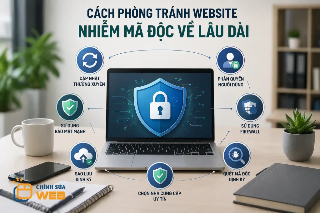 Cách phòng tránh website nhiễm mã độc về lâu dài Cách phòng tránh website nhiễm mã độc về lâu dài