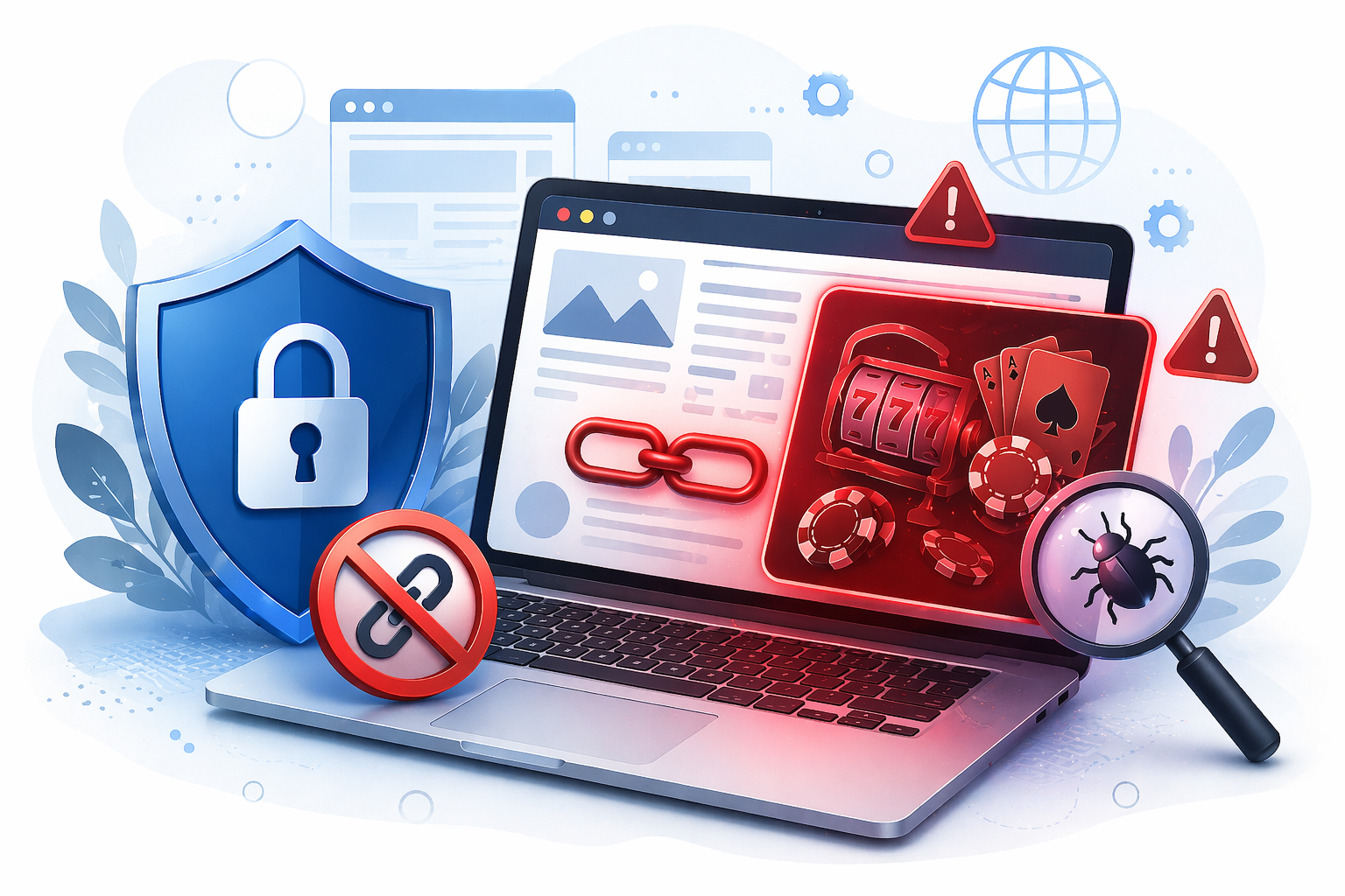 Dịch vụ chỉnh sửa website Website bị chèn link tiếng Nhật/casino là gì?