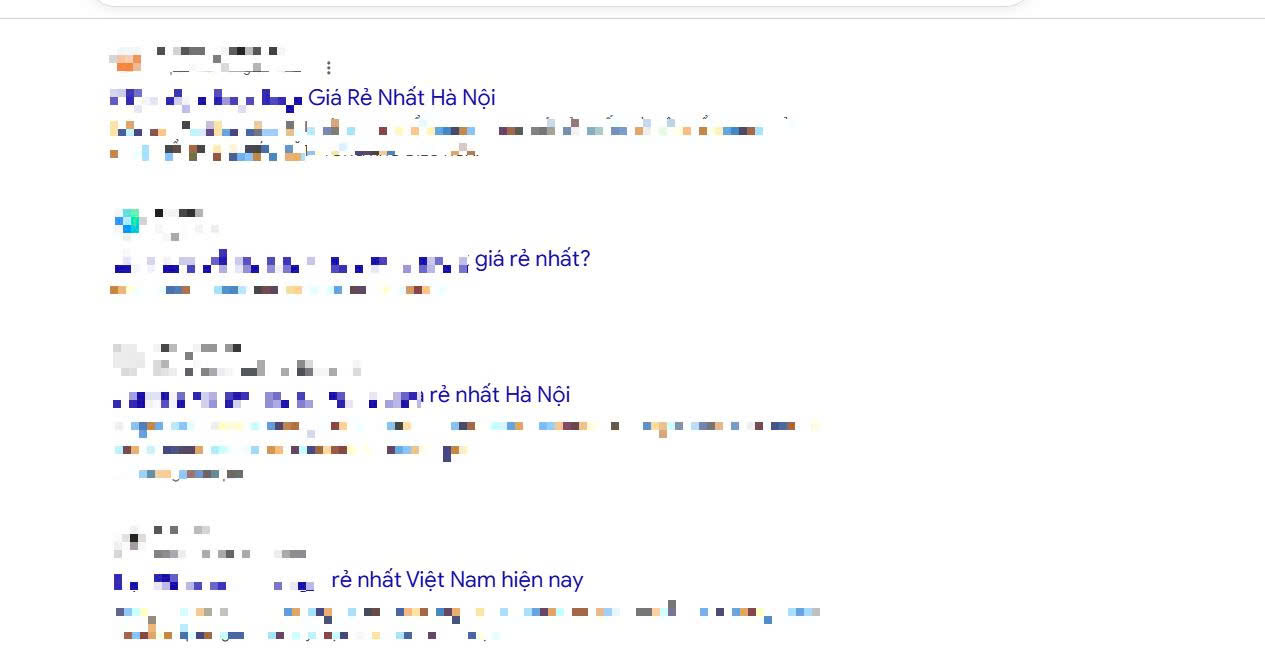Minh họa lỗi "Giá rẻ nhất"