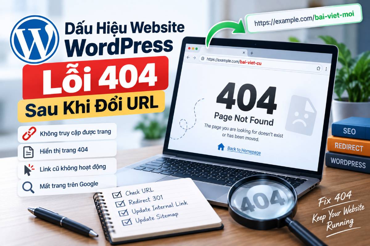 Dấu hiệu web WordPress lỗi 400