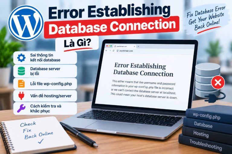 Error Establishing Database Connection Là Gì