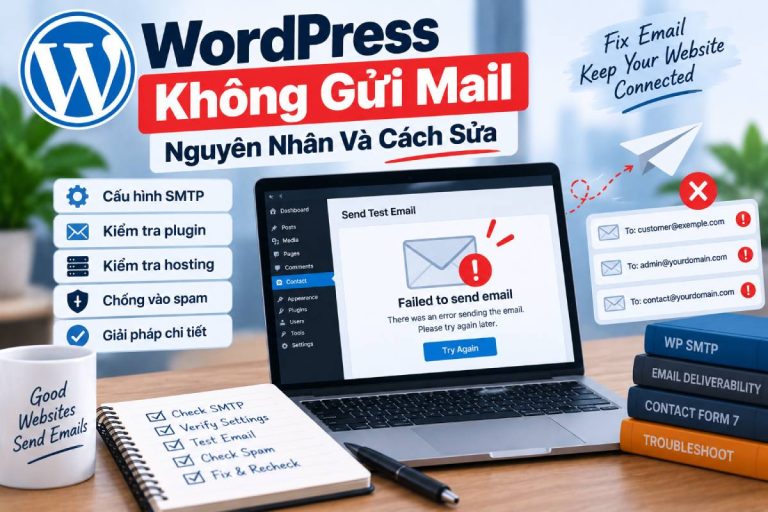 Wordpress không gửi được mail