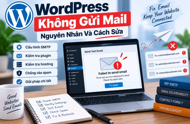 Wordpress không gửi được mail