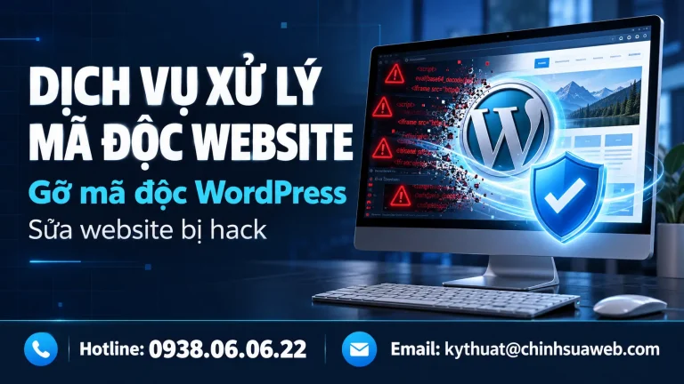 Dịch Vụ Xử Lý Mã Độc Website, Gỡ Mã Độc WordPress